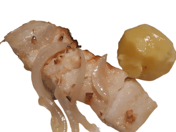 Bacalhau assado no forno